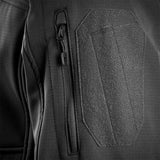 arm pocket on stoirm dark grey tactical softshell jacket