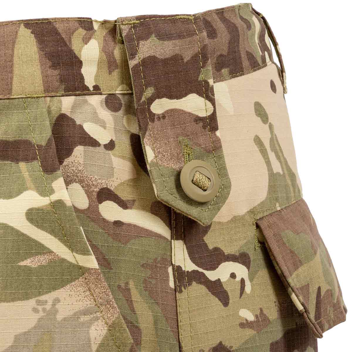 belt loop of highlander elite hmtc camo trousers