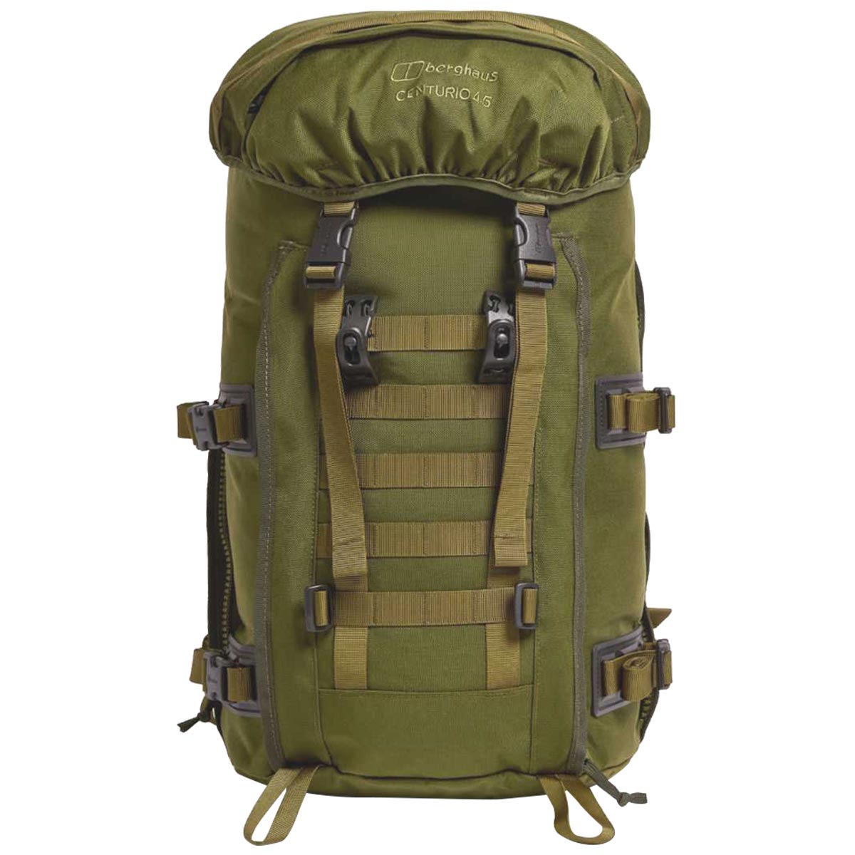 berghaus mmps centurio ii 45l cedar green rucksack