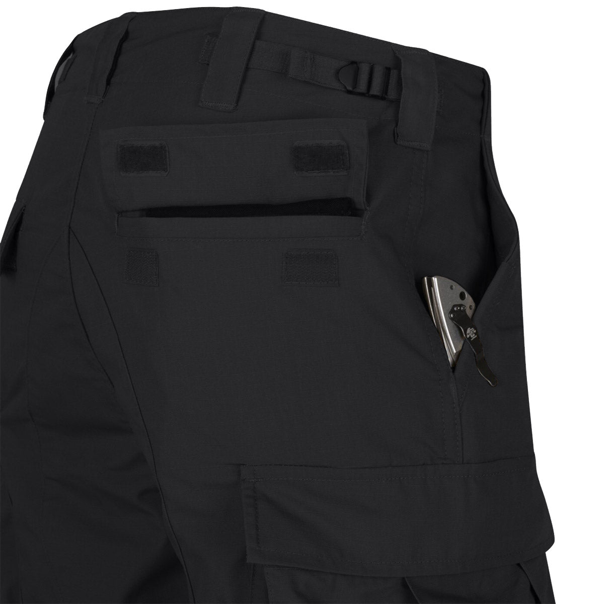 black helikon bdu mk2 trousers velcro closure rear pockets