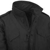 black helikon m65 field jacket nyco sateen with standup collar