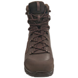 brown lowa breacher gtx mid boot front view