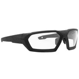 clear lens side view on revision shadowstrike ballistic glasses