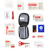 contents of camo trek first aid kit from lifesystems