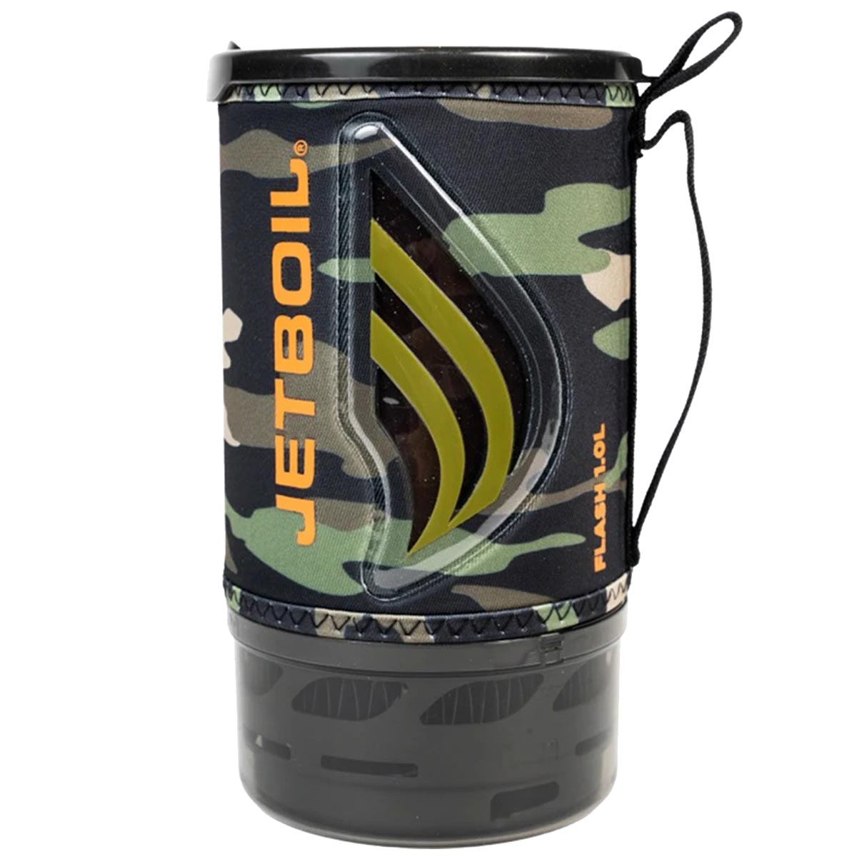 cooking cup of dark camo jetboil 1 litre flash cooking system