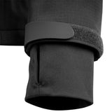 cuff with thumb hole of stoirm dark grey tactical softshell jacket