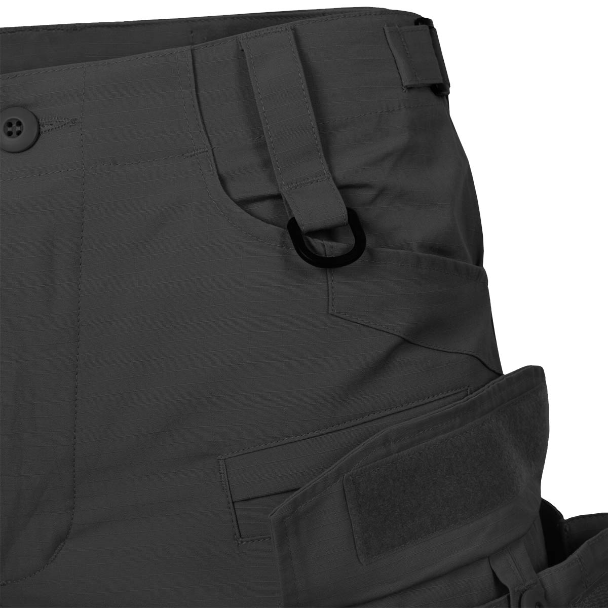 d rings on front belt loops helikon sfu next black cargo trousers