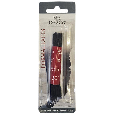 dasco laces 75cm 2mm black