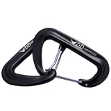 dd hammocks black karabiners clipped together