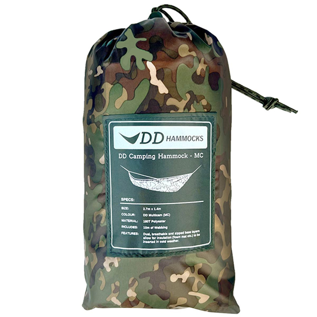 DD Hammocks Camping Hammock Multicam - Free UK Delivery | Military Kit