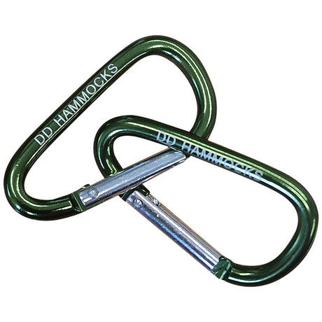 dd hammocks mini karabiners x10 green