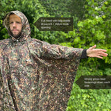 dd hammocks multicam poncho tarp press stud fastening