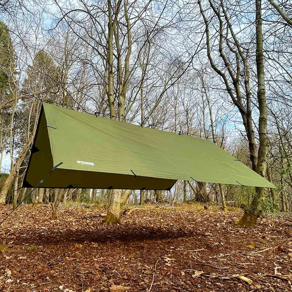 DD Hammocks Recycled Tarp 3 Olive Drab - Free Delivery | Military Kit