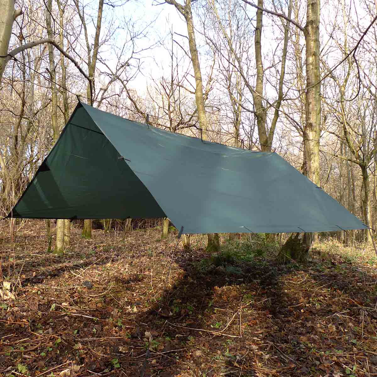 dd hammocks tarp 3.5 x 3.5 olive green