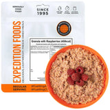 expedition foods granola with raspberries 450 kcal