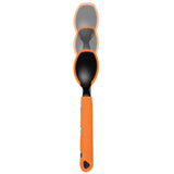 extendable black and orange jetboil trailspoon