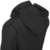 foldable hood of black helikon m65 jacket nyco sateen