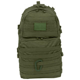 front view kombat molle 40l assault pack olive green
