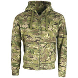 front view of btp camo kombat spec ops hoodie