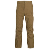 front view of coyote helikon bdu mk2 trousers