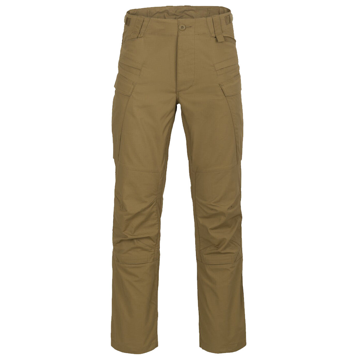 front view of helikon cargo sfu next trousers mk2 coyote