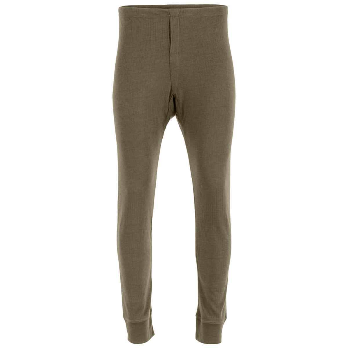 front view of highlander ranger green thermal long johns