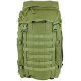 front view of karrimor sf green predator patrol pack 45 litre