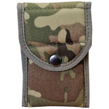 front view of marauder compass camouflage pouch