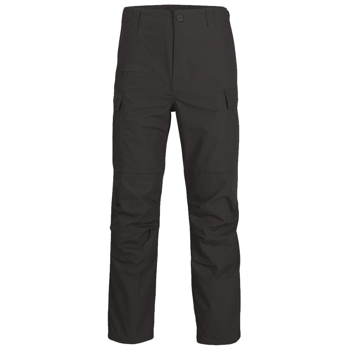 front view of shadow grey helikon bdu mk2 trousers