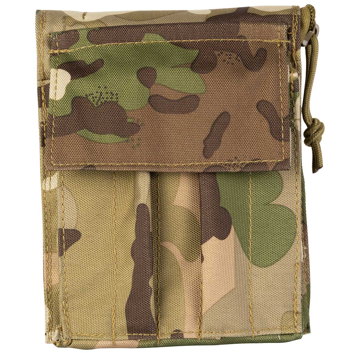 front view of viper a6 notebook holder camo