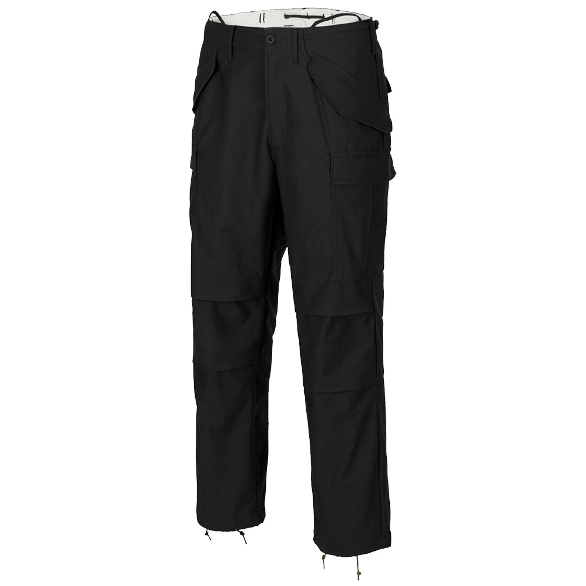 helikon black m65 trousers nyco sateen with pleated knees