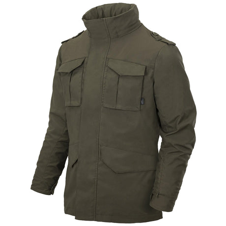 helikon covert m65 jacket taiga green