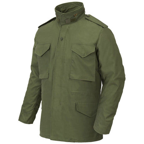 helikon m65 field jacket nyco sateen olive green