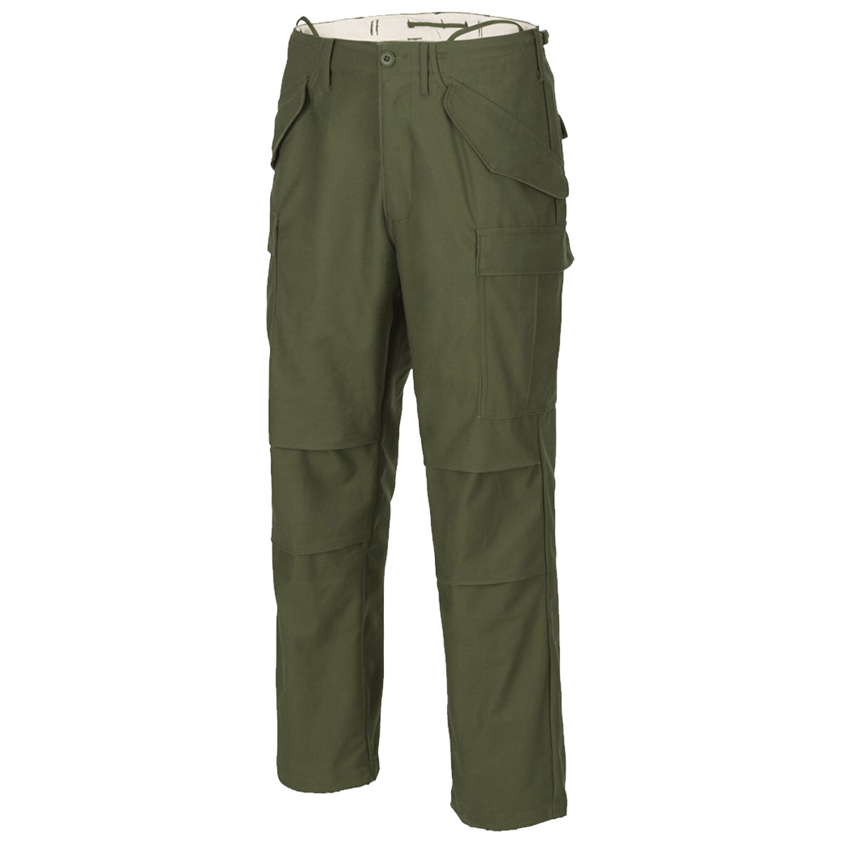 helikon olive green m65 trousers nyco sateen with pleated knees