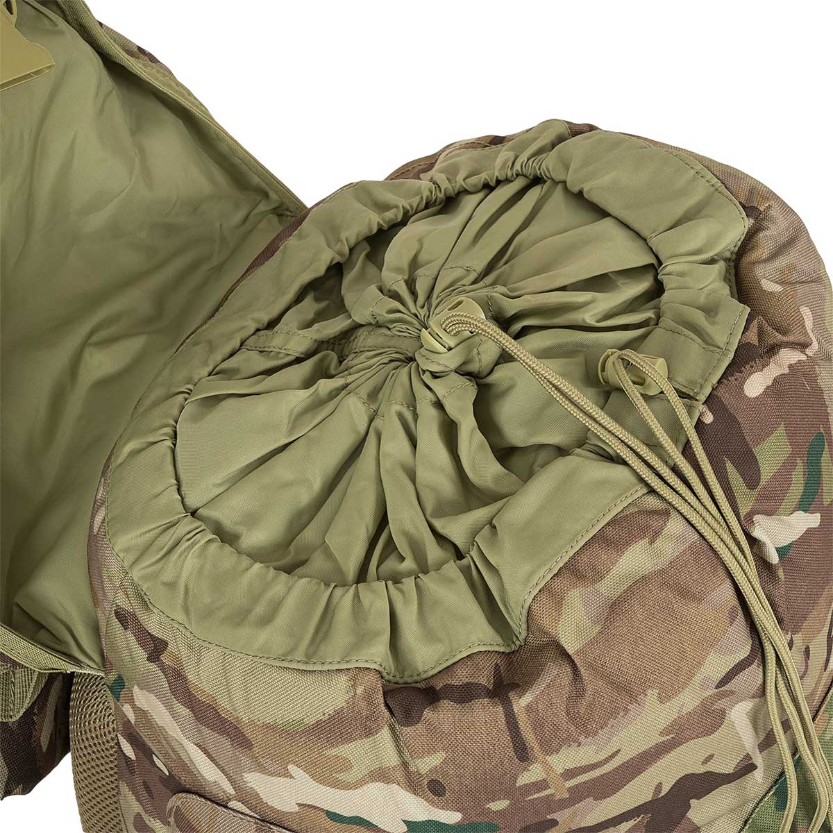 highlander forces 66l rucksack hmtc camouflage with snow cover