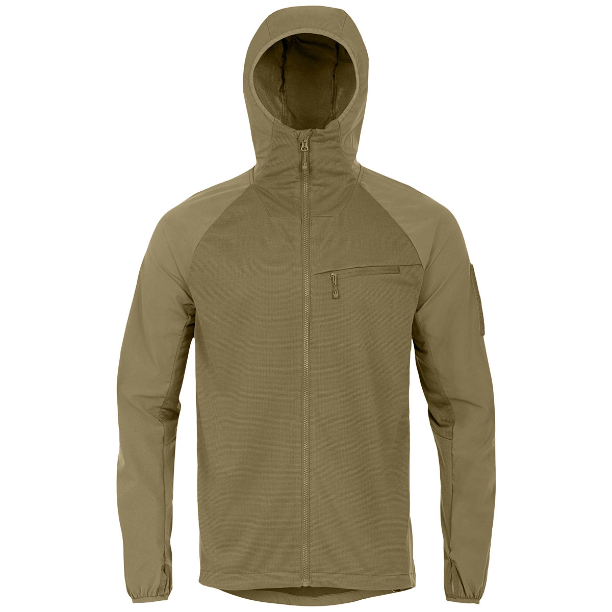 highlander hirta hybrid jacket front ranger green