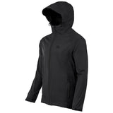 highlander stow go waterproof rain jacket black