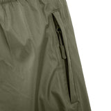 highlander tempest over trousers ranger green zipped side pocket