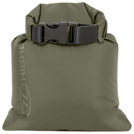 highlander waterproof dry bag ranger green 1 litre