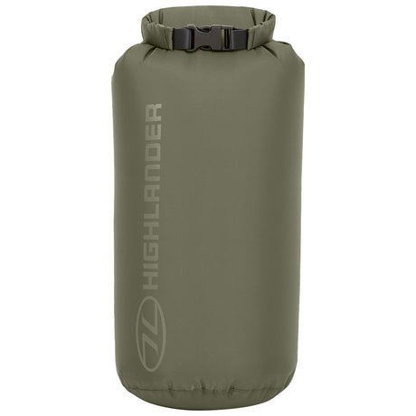 highlander waterproof dry bag ranger green 8 litre 