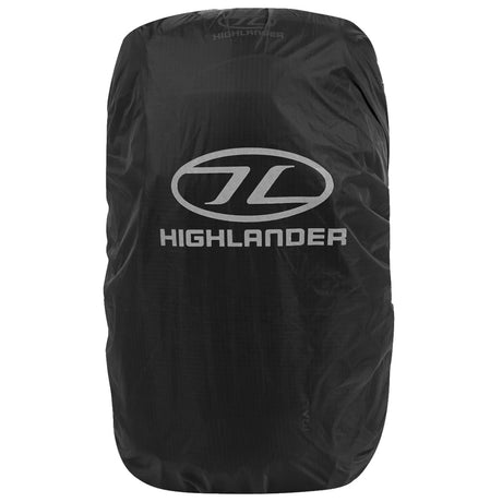 highlander waterproof rucksack cover black 20l to 35l