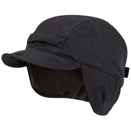 highlander winter waterproof hat navy blue