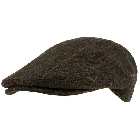 jack pyke wool blend brown flat cap