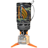 jetboil flash 1 litre fast boil system dark camo with heat colour change