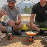 jetboil micromo cooking system outdoors in use