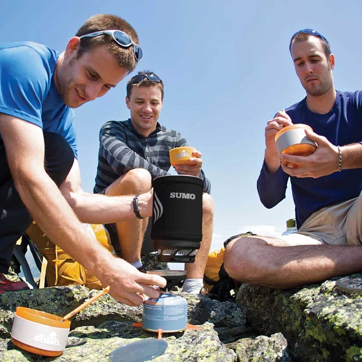 jetboil sumo cooking system used outdoors