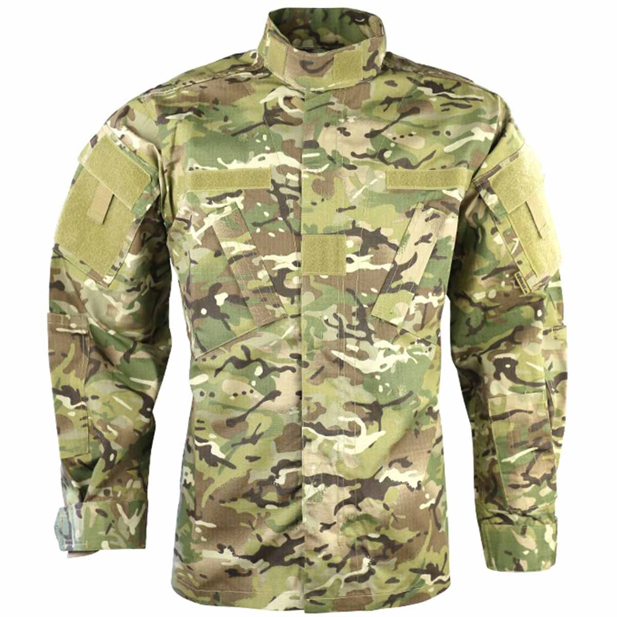 kombat acu assault shirt btp camo front view