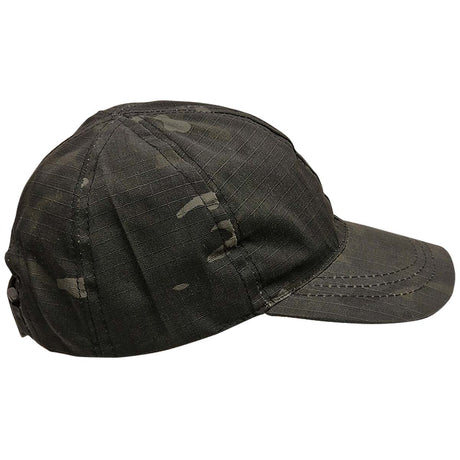 kombat kids baseball cap black btp camo