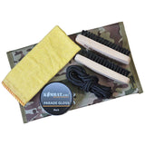 kombat military black boot polishing kit