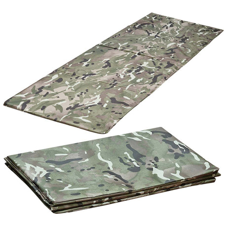 marauder military folding sleeping mat mtp camo